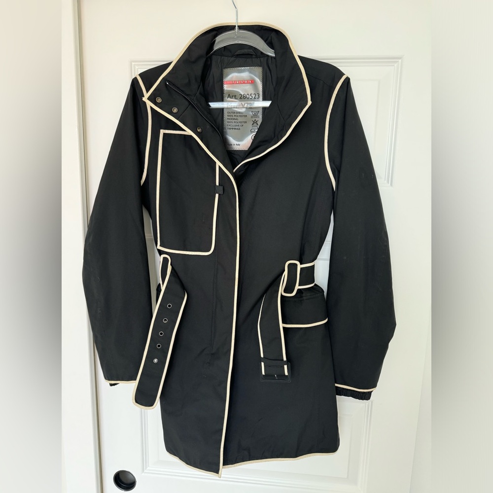 RARE Prada Linea Rossa Vintage Gore-Tex Trench Coat Jacket